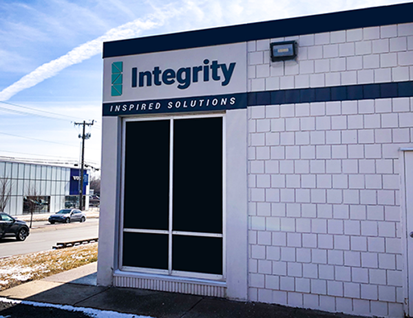 Integrity Exterior Building Dimensional Logo